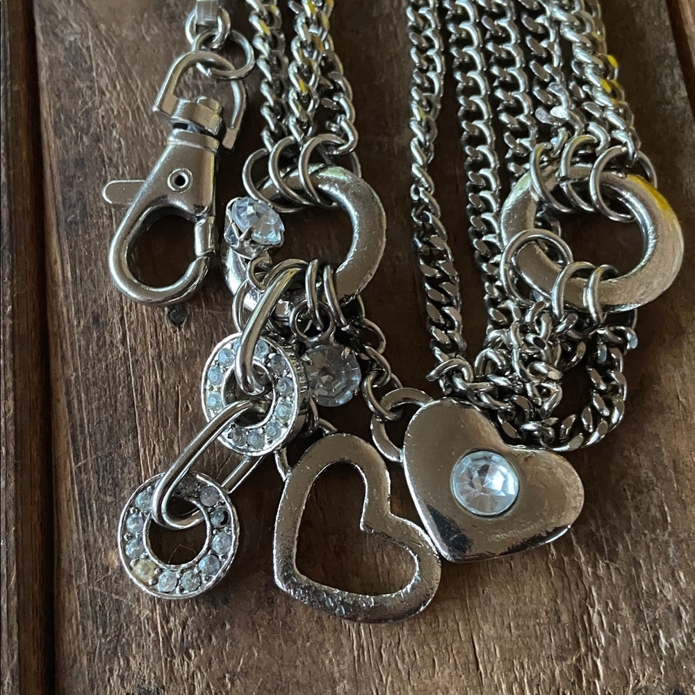 Silver Metal Charm Belt - Picture 2 of 5